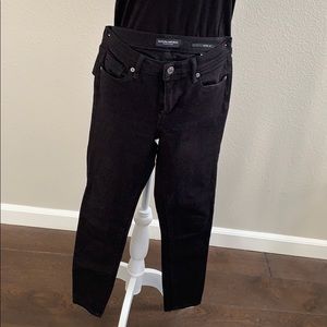 Banana Republic premium black denim jeans